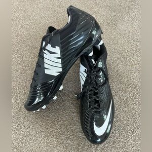 Nike Vapor Speed Low TB Football‎ Cleat Men's 15 Black/White New 643152-010